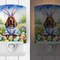 Edge Collections - 6" x 4" - Multicolor - Easter Egg Hunt Ceramic Night Light for Bedroom Bath - 1 Piece